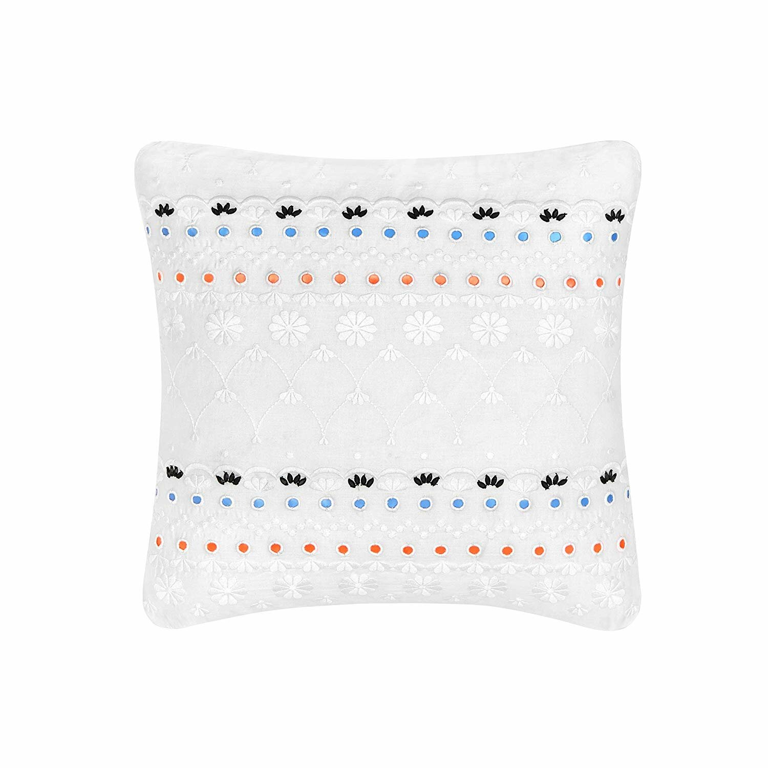 Kate Spade New York1 Pillow 16" SQUARE 100% Cotton White